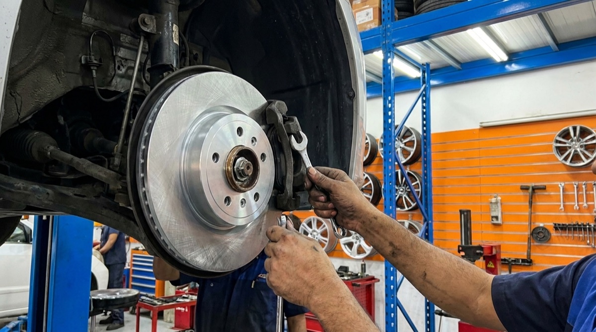 Brake service